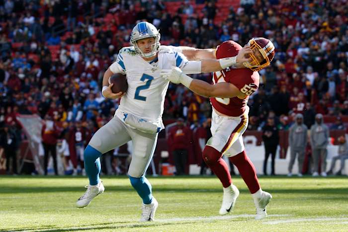 Cole Holcomb DET - © Amber Searls  2019 Nov 24